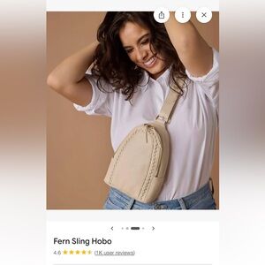 HOBO International Fern Slingbag in Birch